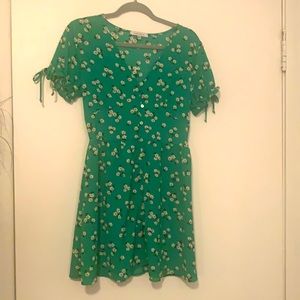 Boutique Dress, Medium, Green, BoHo